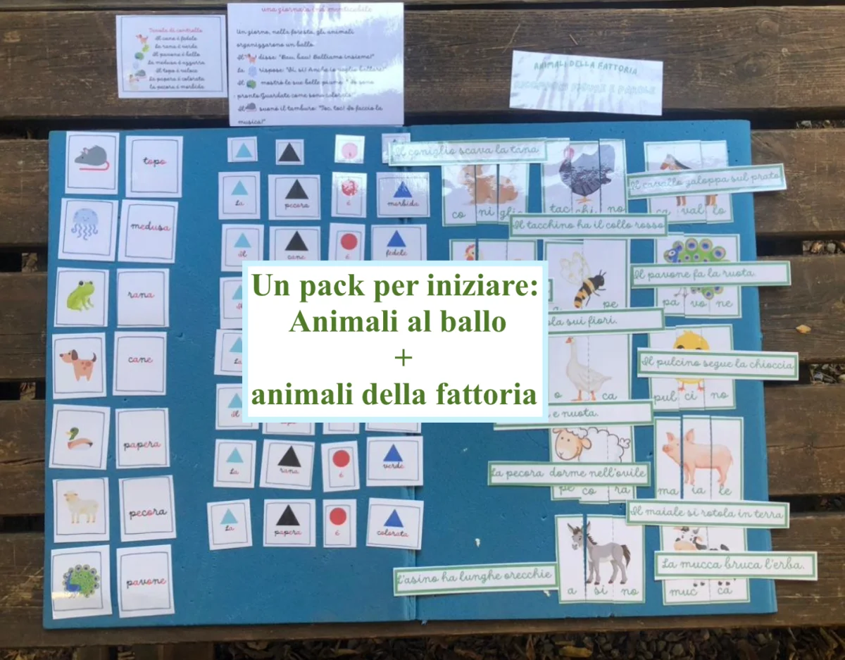 Un pack per iniziare: animali al ballo + animali fattoria - immagine 2