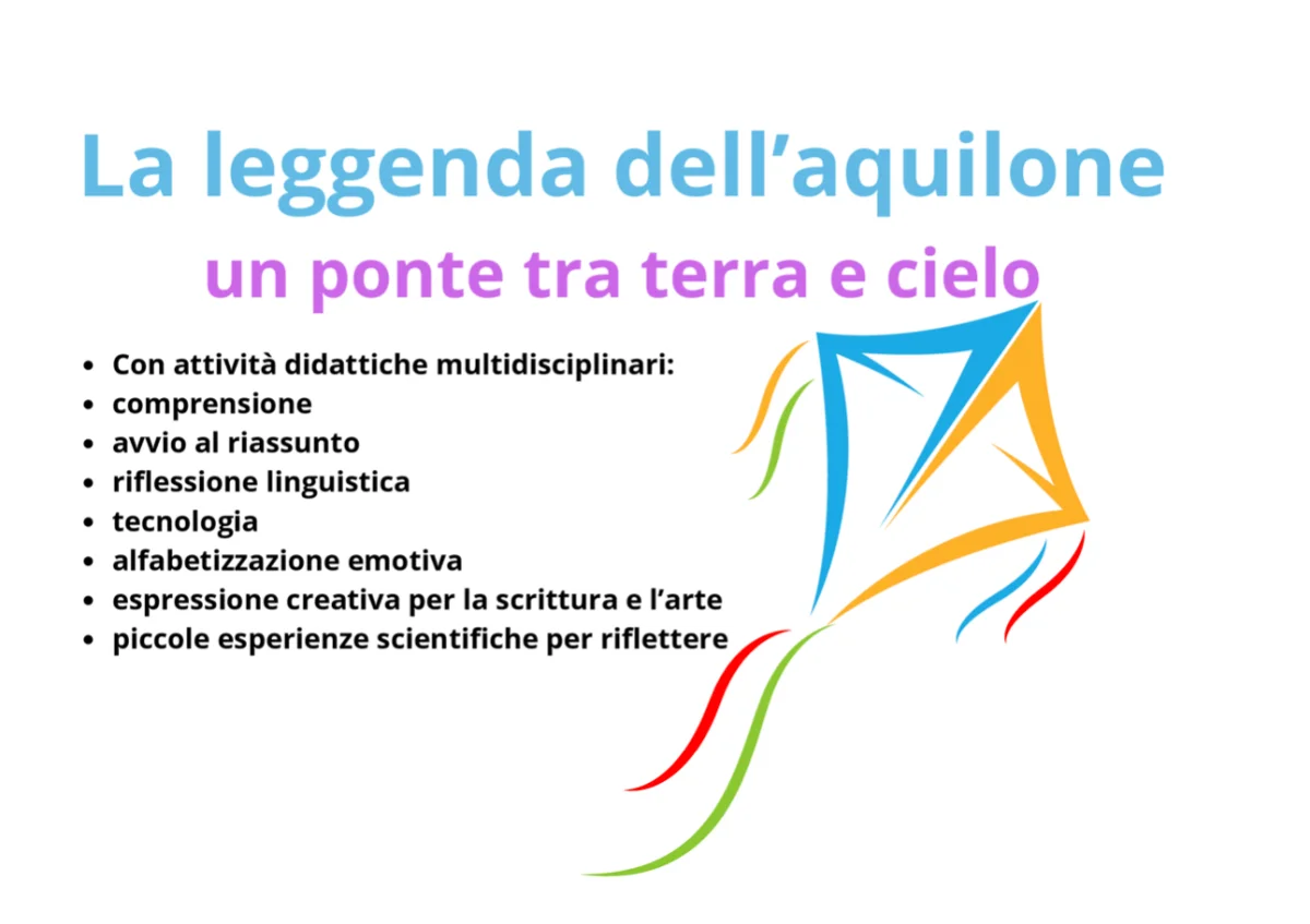 La leggenda dell’aquilone; un viaggio tra cielo e terra, tra fiaba, creatività e lentezza - immagine 2